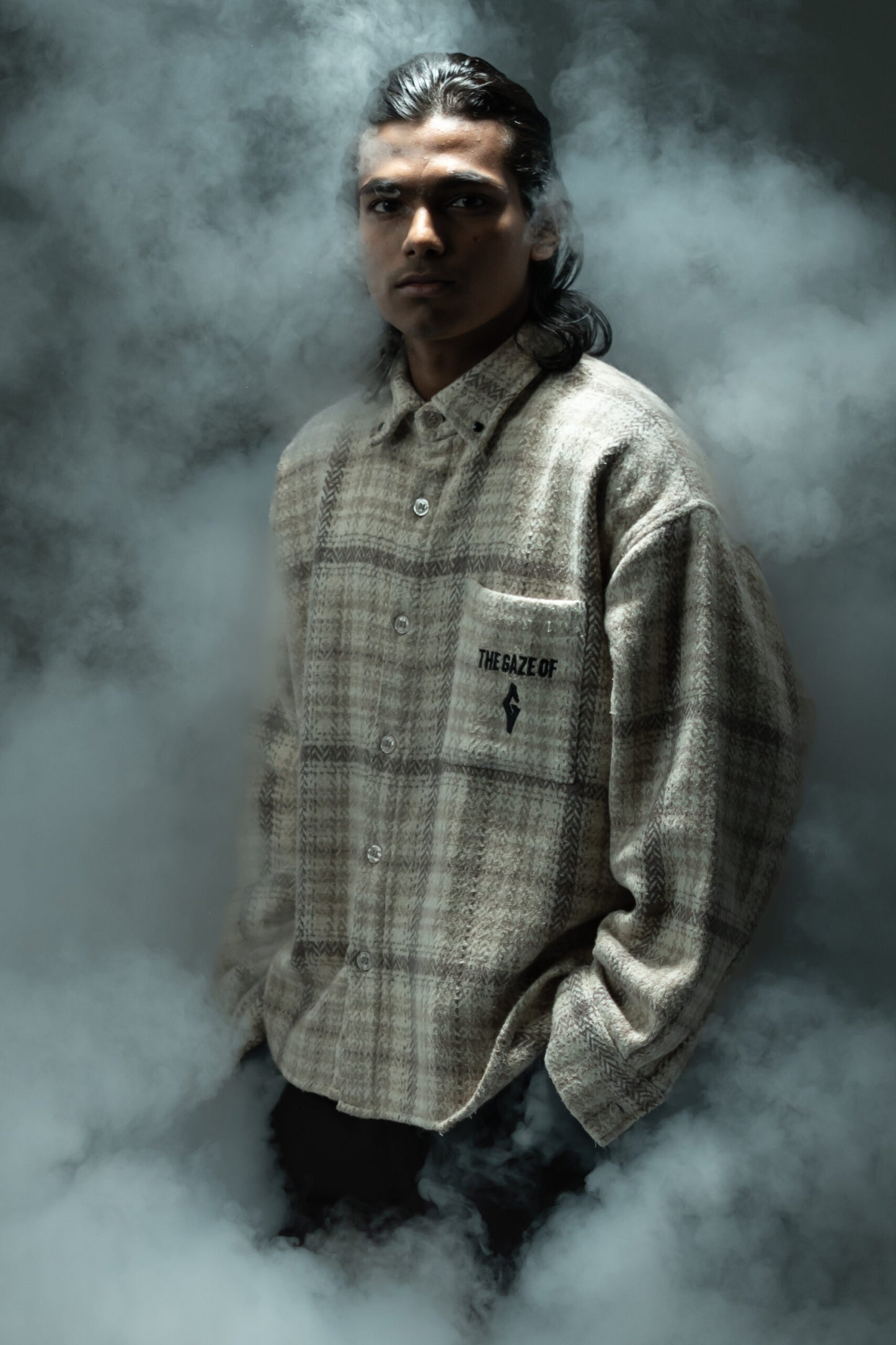 Gazing flannel shirt